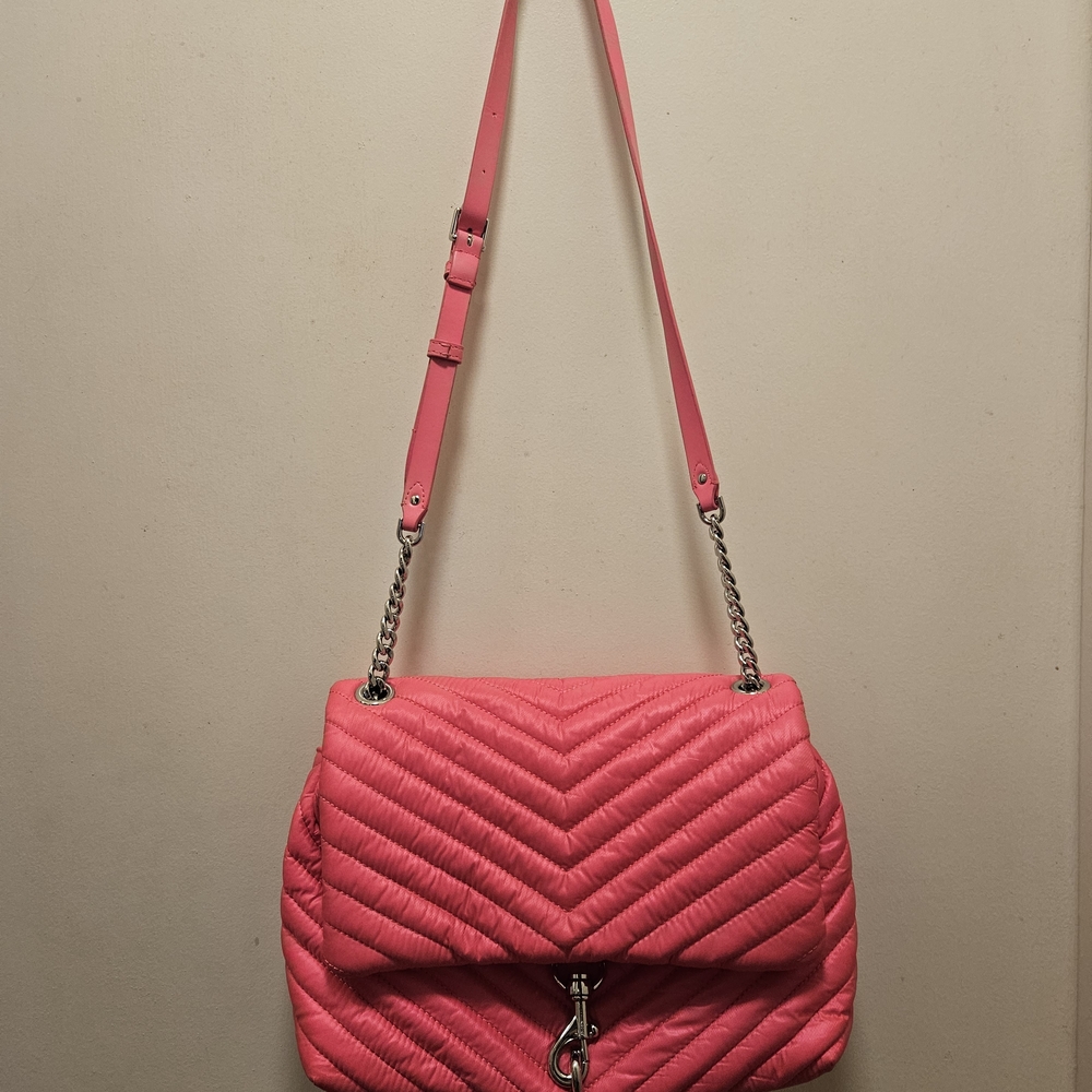 Rebecca Minkoff Pink Quilted Shoulder Bag